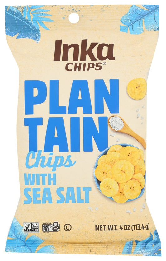 INKA: Plantain Chips Sea Salt, 4 oz