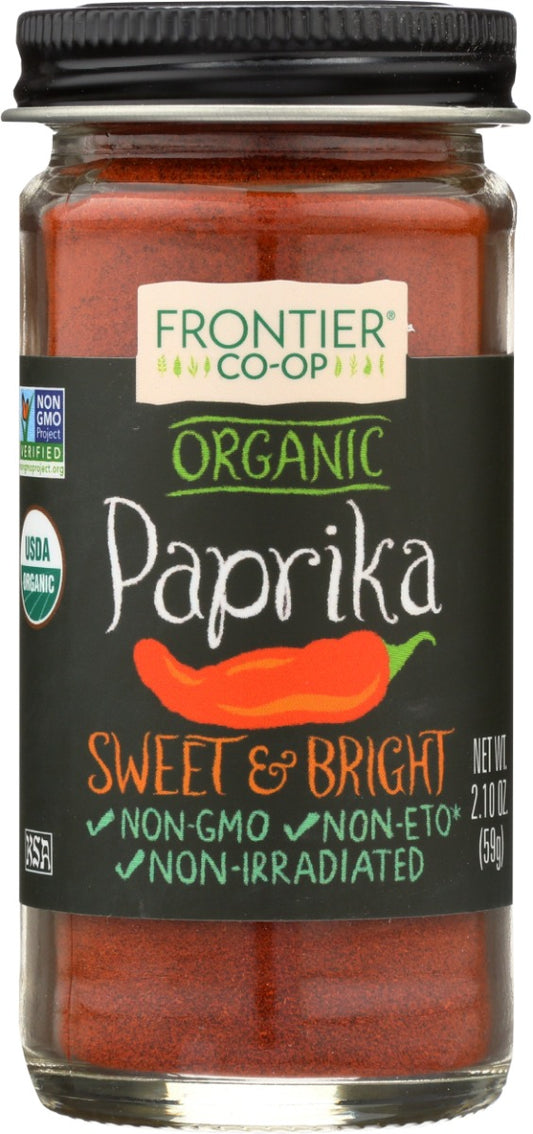 FRONTIER HERB: Paprika Ground Organic, 2.1 oz