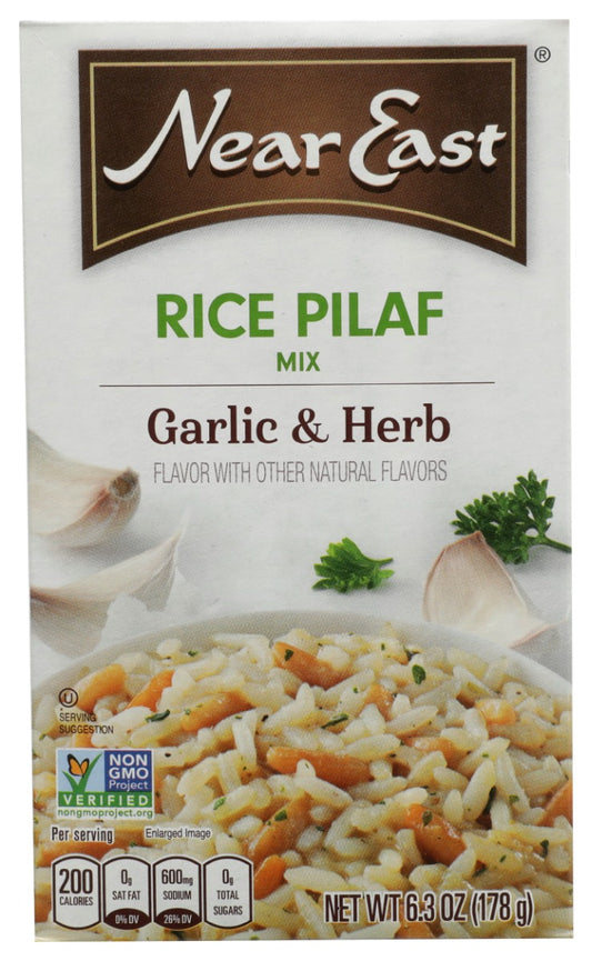NEAR EAST: Rice Pilaf and Blends Garlic and Herb, 6.3 oz