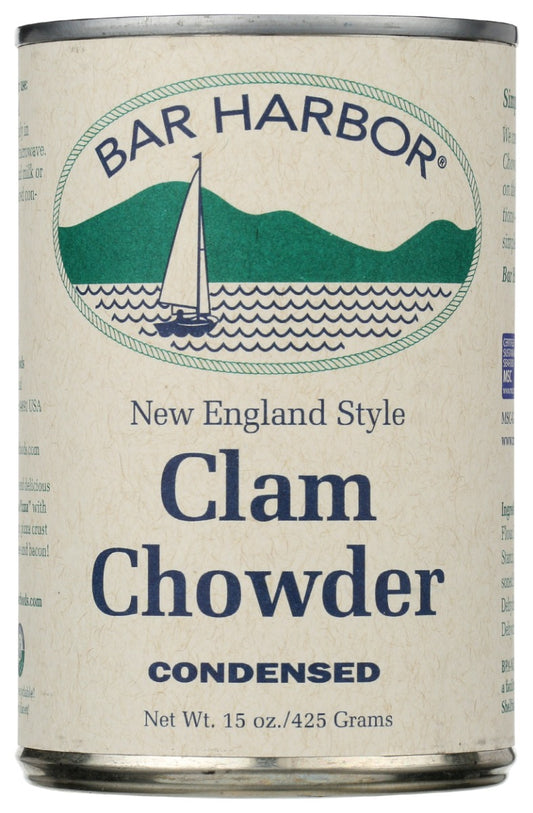 BAR HARBOR: New England Clam Chowder Condensed, 15 oz