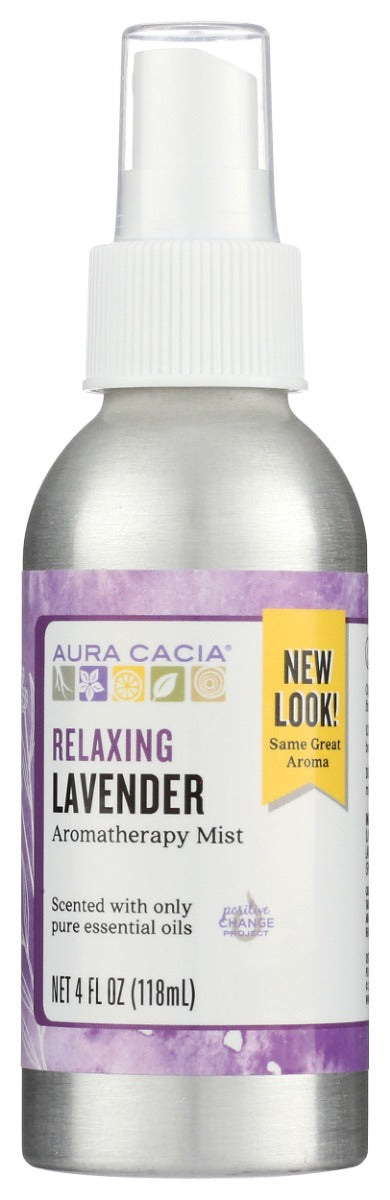 AURA CACIA: Lavender Aromatherapy Mist, 4 oz
