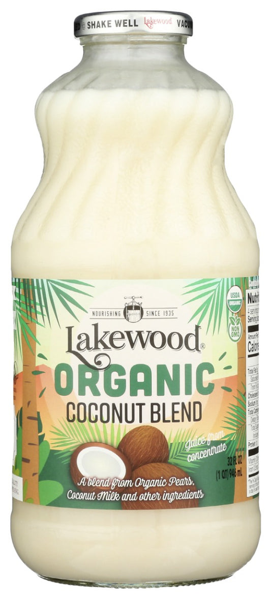 LAKEWOOD: Organic Coconut Juice Blend, 32 fo