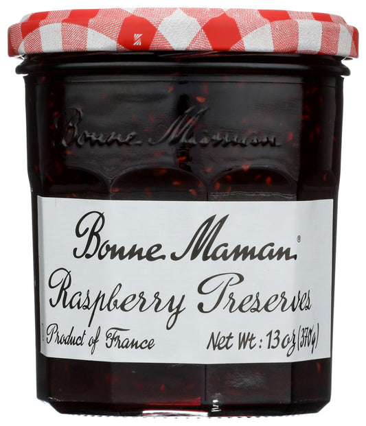 BONNE MAMAN: Raspberry Preserves, 13 oz