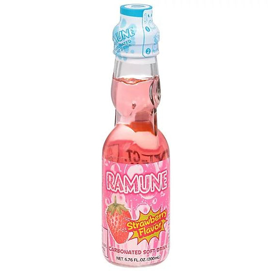 JFC INTERNATIONAL: Strawberry Ramune Soda, 6.76 fo