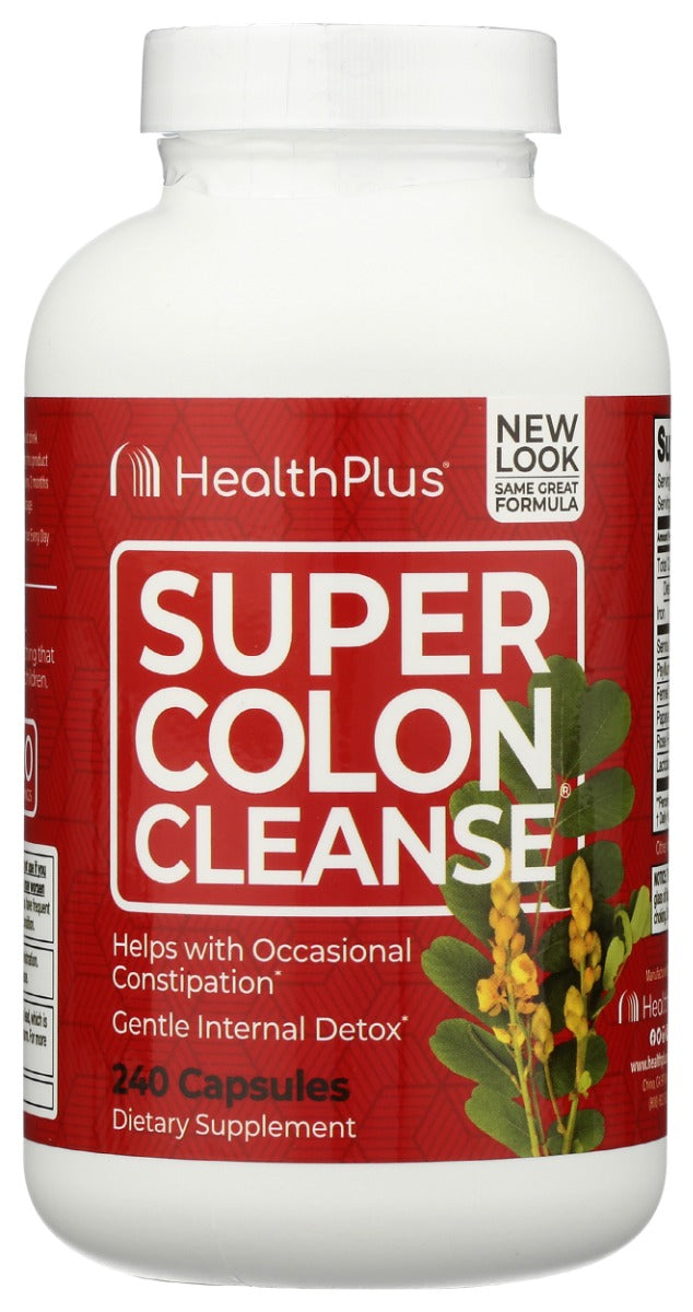 HEALTH PLUS: Super Colon Cleanse, 240 cp