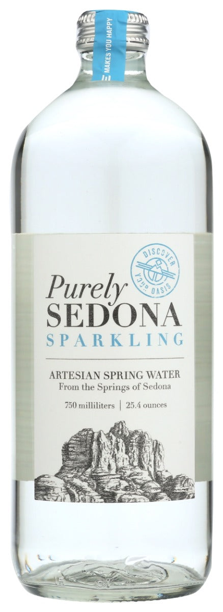 PURELY SEDONA: Sparkling Spring Water, 25.4 fo