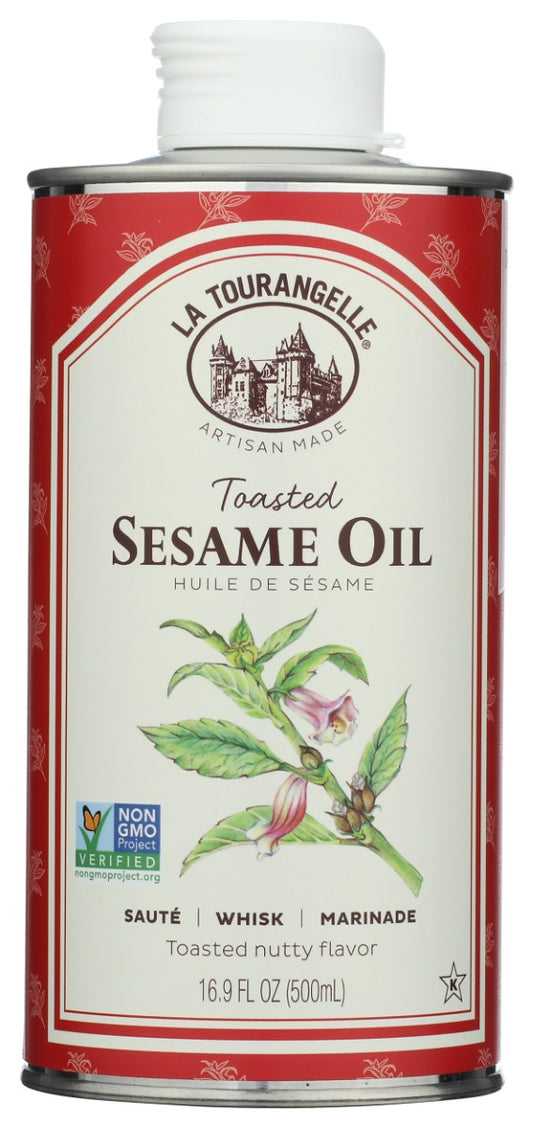 LA TOURANGELLE: Toasted Sesame Oil, 16.9 oz