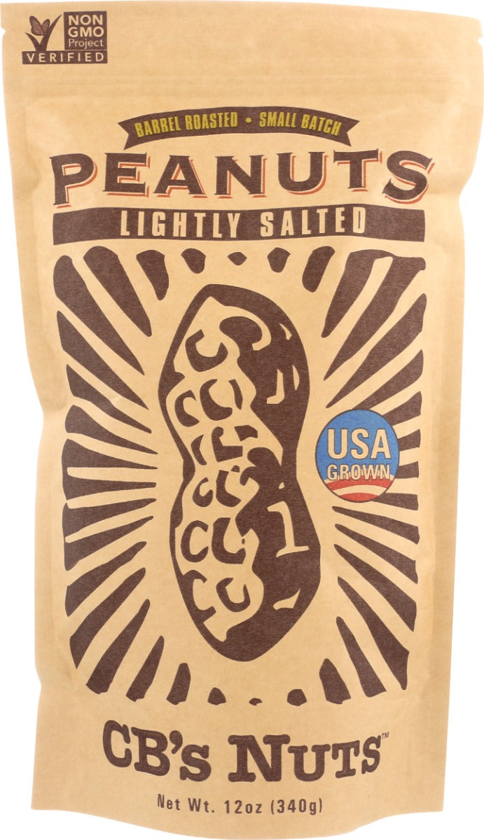 CBS NUTS: Jumbo Inshell Peanuts Salted, 12 oz