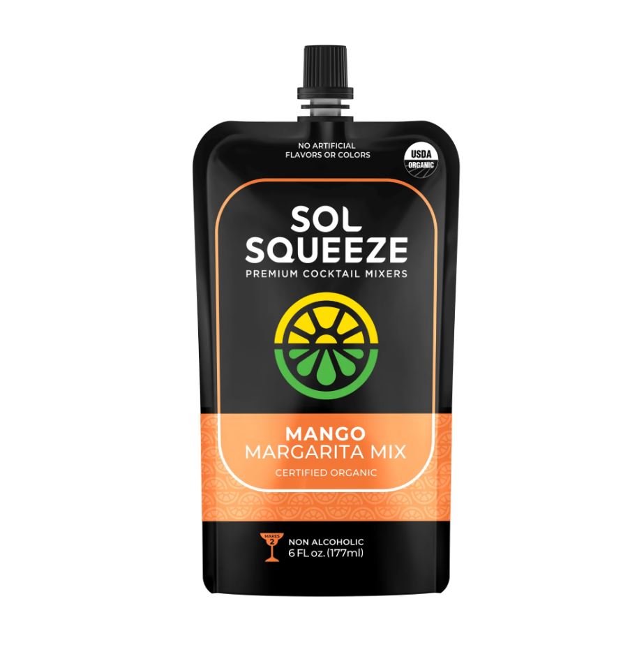 SOL SQUEEZE: Mango Margarita Mix, 6 oz