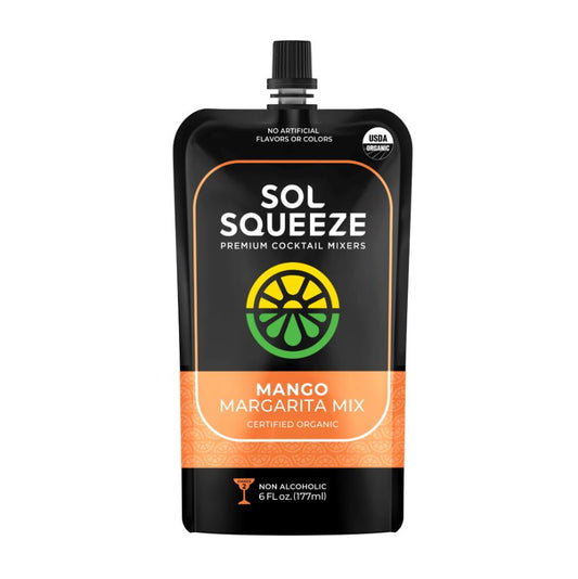SOL SQUEEZE: Mango Margarita Mix, 6 oz