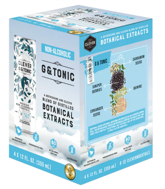 CLEVER: Mixer G Tonic Na 4Pk, 48 FO