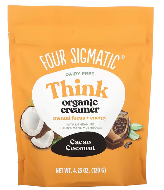 FOUR SIGMATIC: Creamer Cocont Cacao Org, 4.23 oz