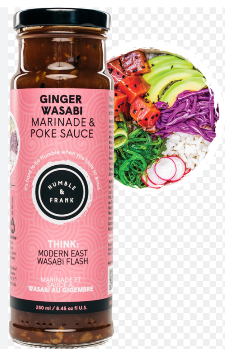 HUMBLE AND FRANK FOODS: Sauce Ginger Wasabi Mrnd, 8.45 FO
