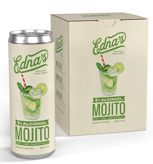 EDNA'S: Mocktail Na Mojito 4pk, 48 fo