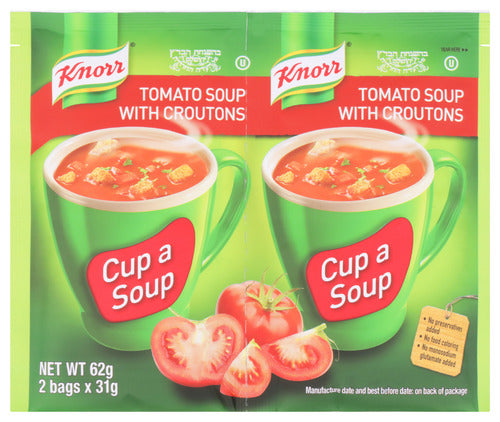 KNORR - KOSHER: Tomato Soup With Croutons Mix, 2.19 oz