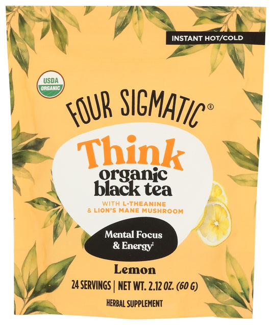 FOUR SIGMATIC: Think Organic Black Tea, 2.12 oz