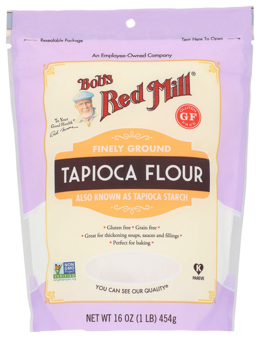 BOBS RED MILL: Tapioca Flour Tapioca Starch, 16 oz