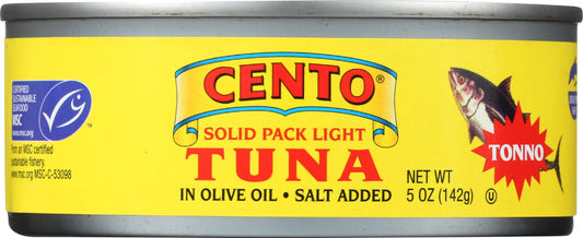 CENTO: Tuna Fish In Olive Oil, 5 oz