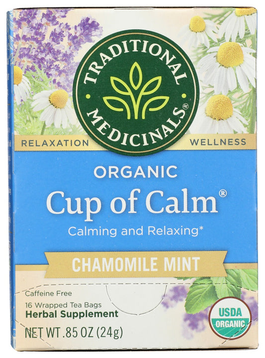 TRADITIONAL MEDICINALS: Cup of Calm Tea, 16 bg
