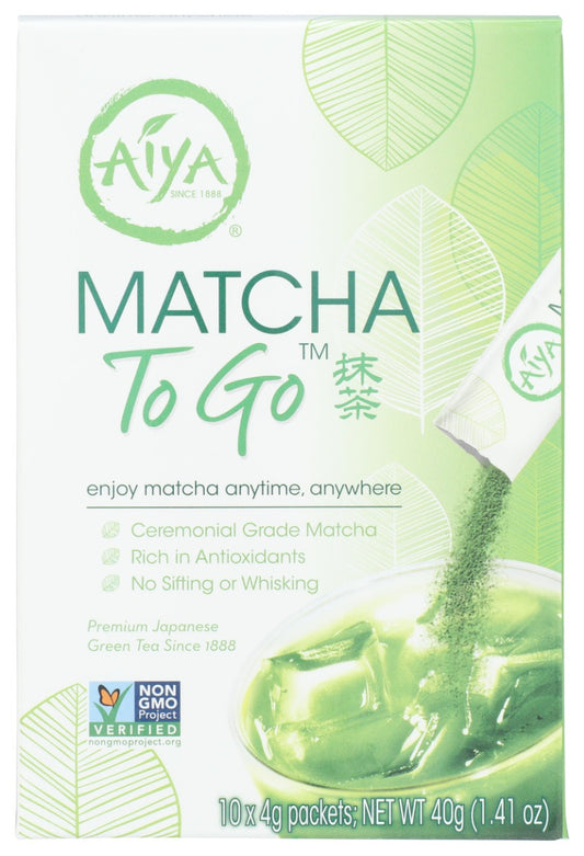 AIYA: Matcha To Go Sticks 10Ct, 1 ea