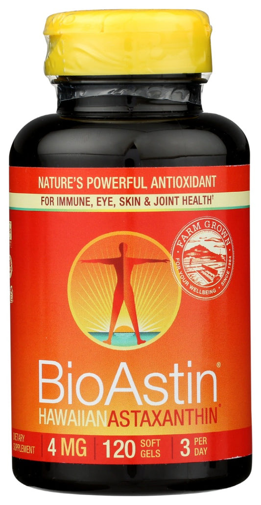 NUTREX: BioAstin Hawaiian Astaxanthin 4mg, 120 sg