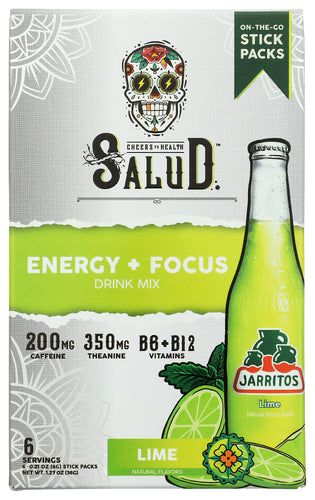 TASTE SALUD: Jarritos Lime Water Enhanced Sticks, 1.27 oz