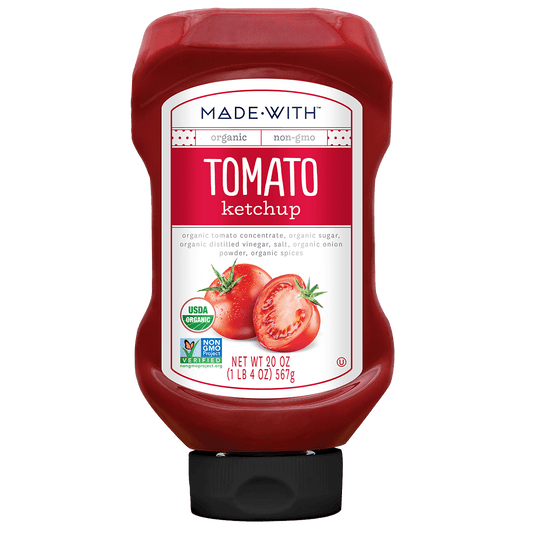 MADE WITH: Ketchup Org, 20 oz