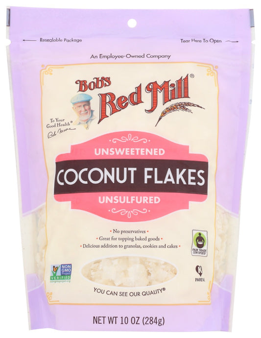 BOBS RED MILL: Coconut Flakes, 10 oz