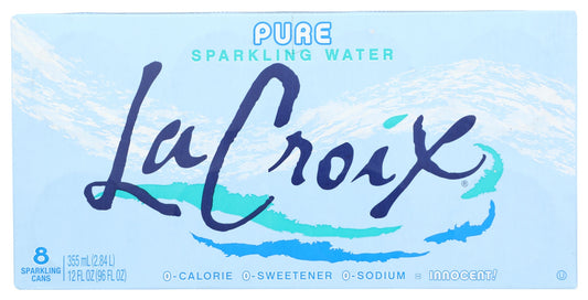 LA CROIX: Pure Flavored Sparkling Water 8Pk, 96 fo