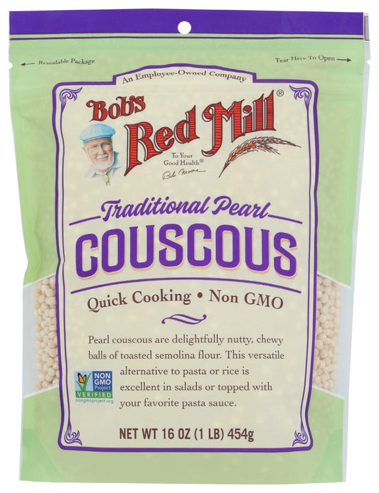 BOBS RED MILL: Traditional Pearl Couscous, 16 oz