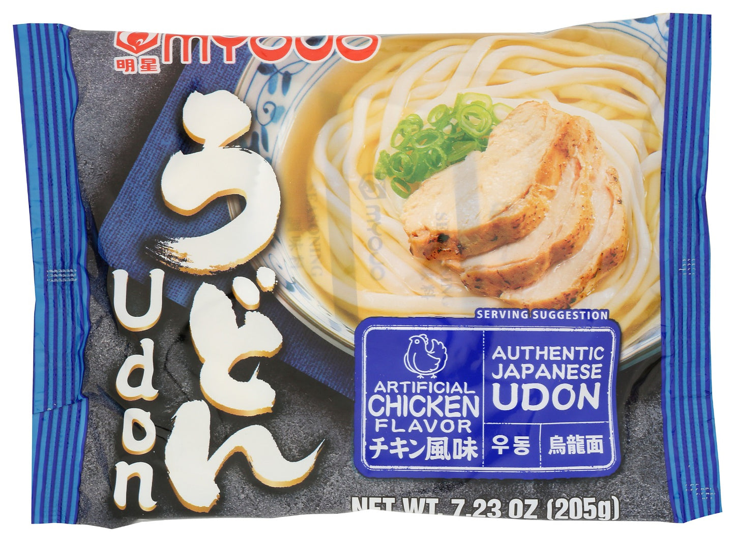 MYOJO: Chicken Flavor Udon, 7.23 oz