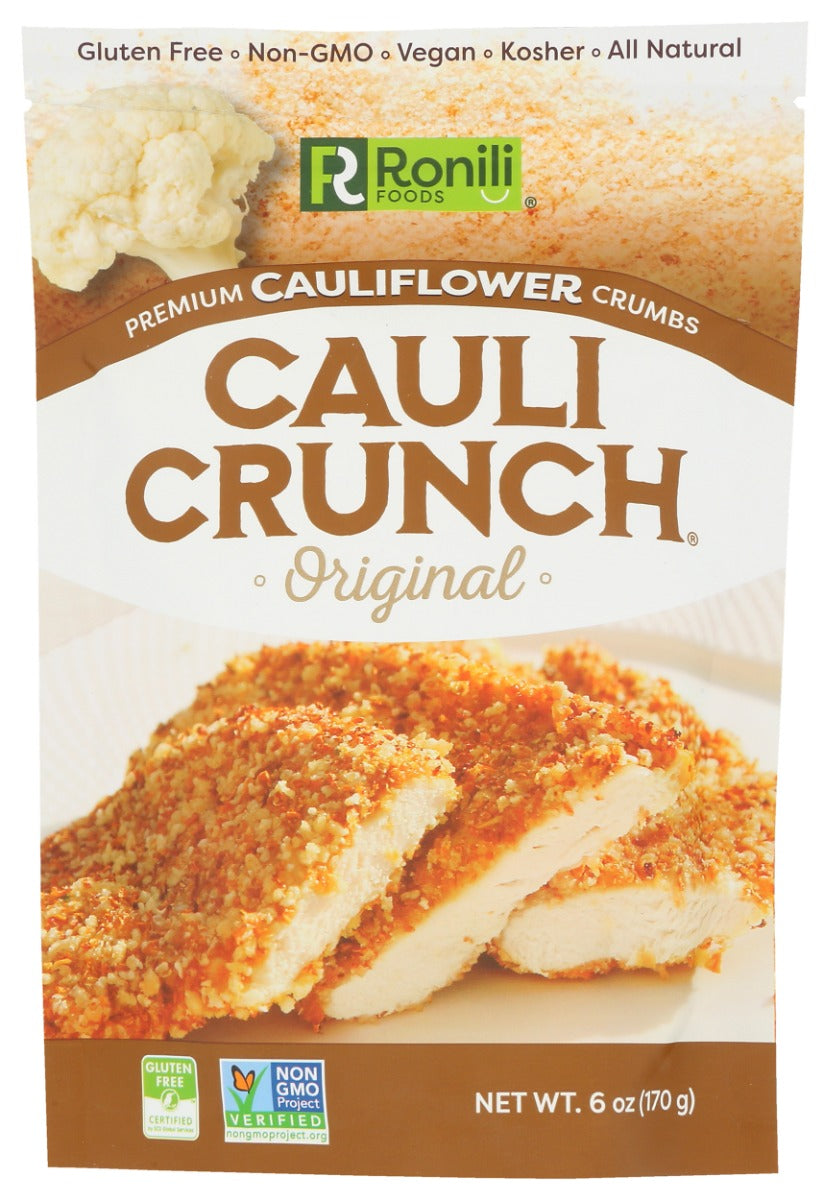 CAULI CRUNCH: Premium Cauliflower Crumbs Original, 6 oz