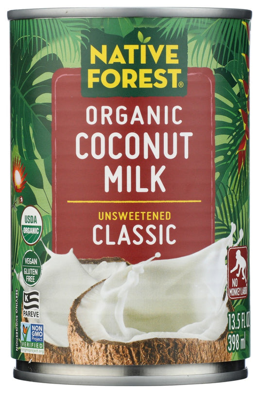 NATIVE FOREST: Organic Unsweetened Classic Coconut Milk, 13.5 fo