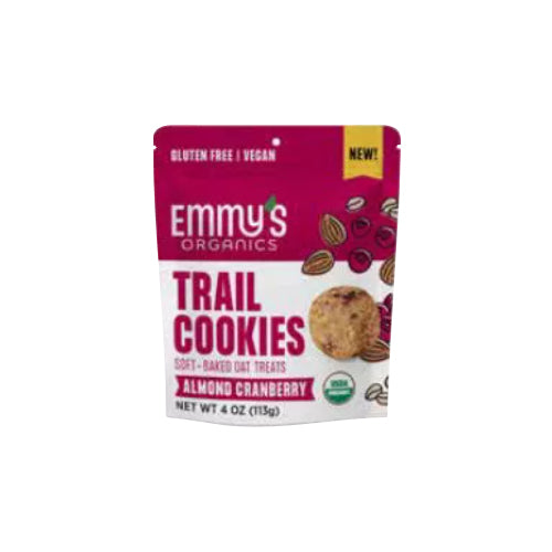 EMMYS ORGANICS: Almond Cranberry Trail Cookies, 4 oz