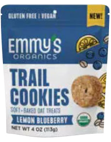 EMMYS ORGANICS: Lemon Blueberry Trail Cookies, 4 oz