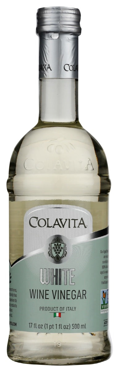 COLAVITA: White Wine Vinegar, 17 oz