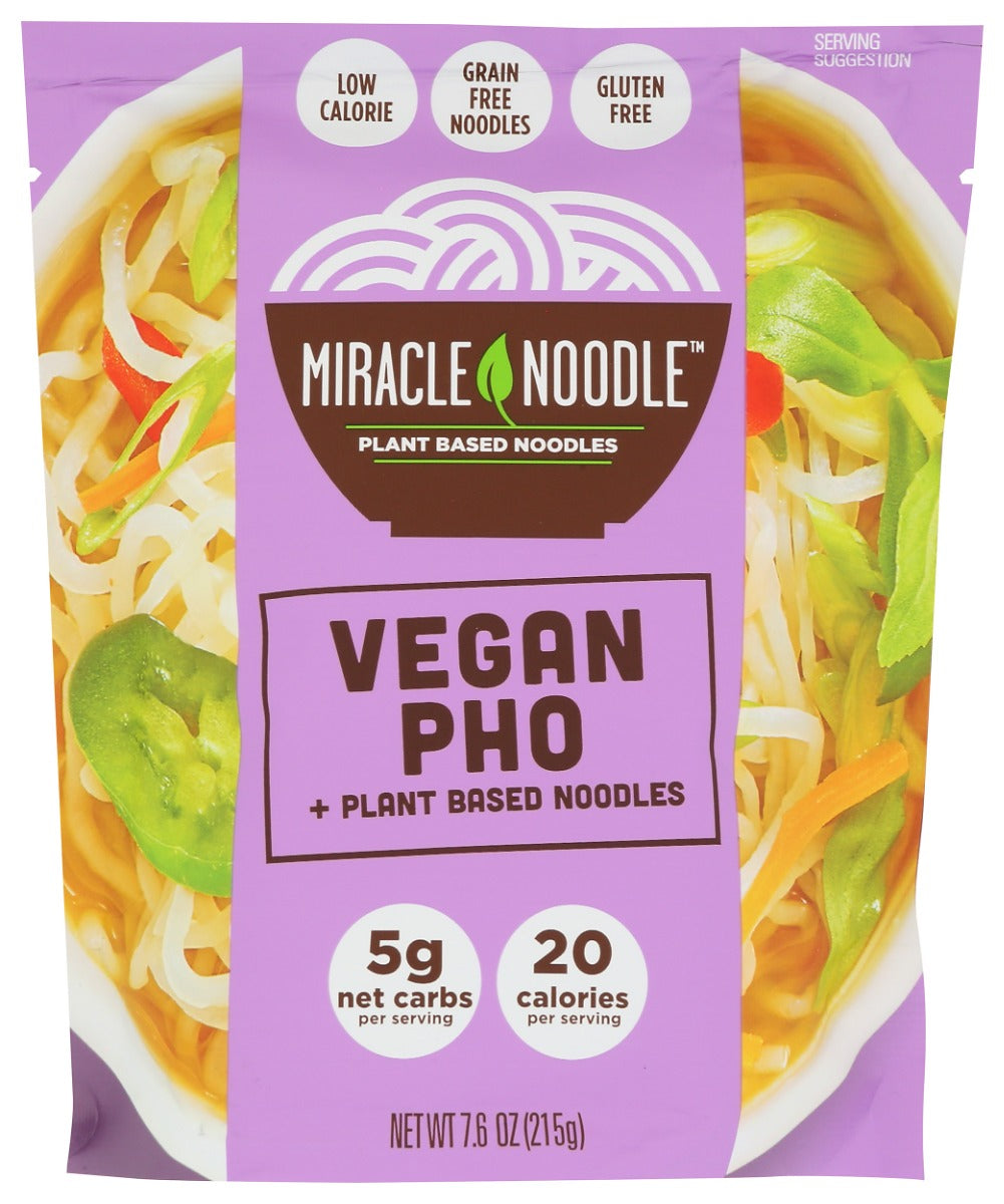MIRACLE NOODLE: Ready to Eat Vegan Pho, 215 gm