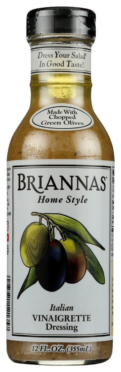 BRIANNAS: Italian Vinaigrette Dressing, 12 oz