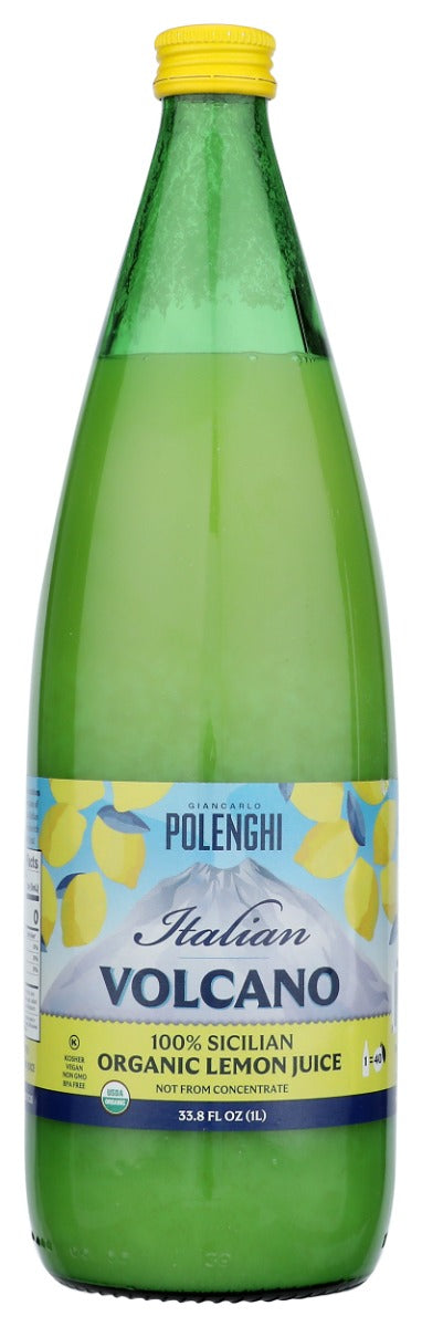 VOLCANO: Organic Lemon Juice, 1 lt