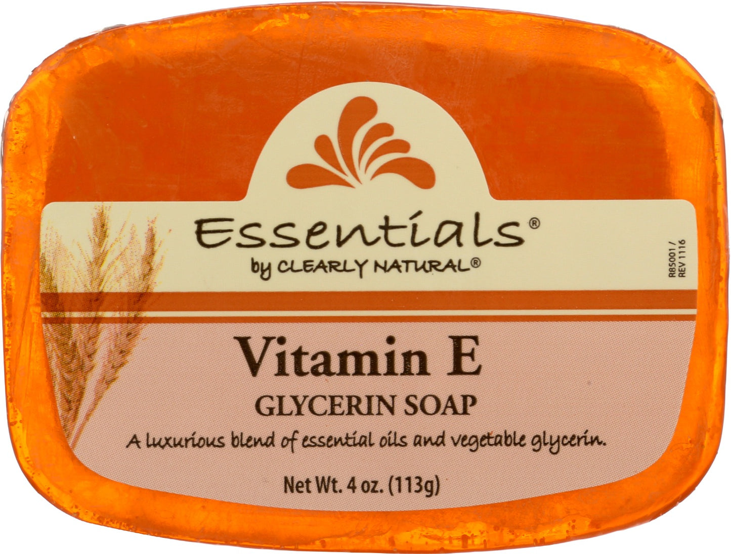 CLEARLY NATURAL: Glycerin Bar Soap Vitamin E, 4 oz