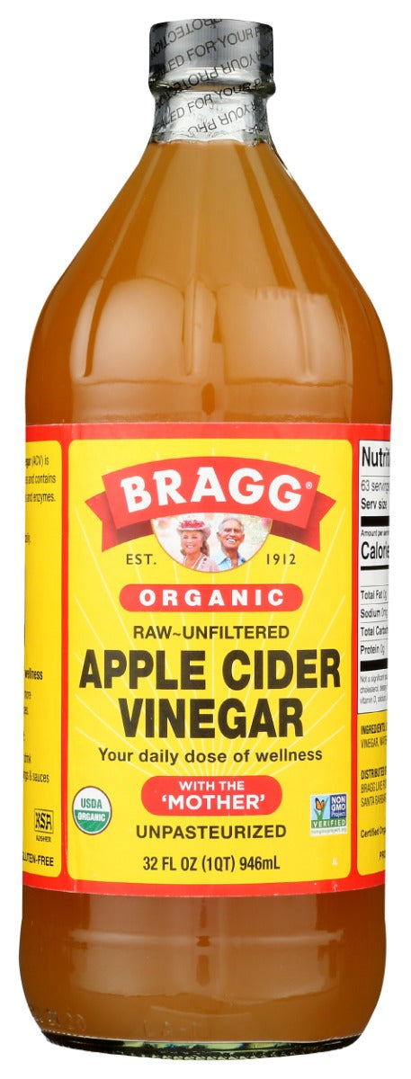 BRAGG: Apple Cider Vinegar, 32 oz