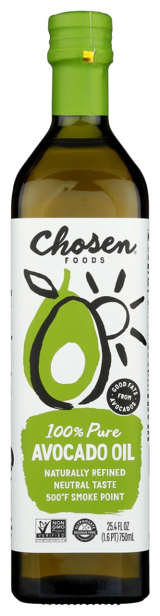 CHOSEN FOODS: 100 Percent Pure Avocado Oil, 750 ml