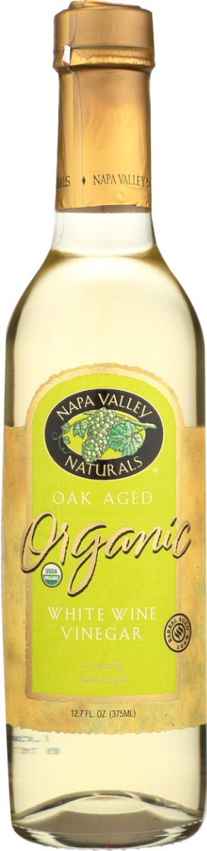 NAPA VALLEY NATURALS: Organic White Wine Vinegar, 12.7 oz