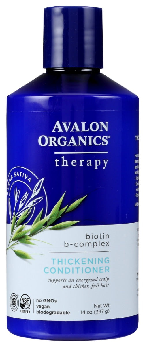 AVALON ORGANICS: Thickening Biotin B Complex Conditioner, 14 oz
