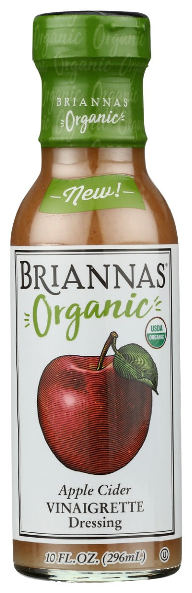 BRIANNAS: Organic Apple Cider Vinaigrette, 10 oz