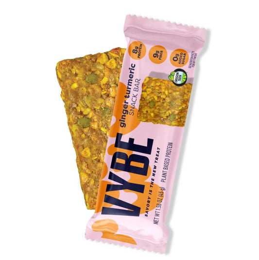 VYBE: Ginger Turmeric Snack Bar, 1.59 oz