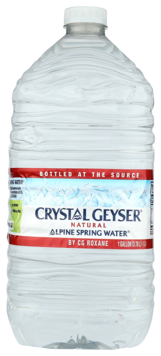 CRYSTAL GEYSER ALPINE SPRING: Natural Alpine Spring Water, 1 ga