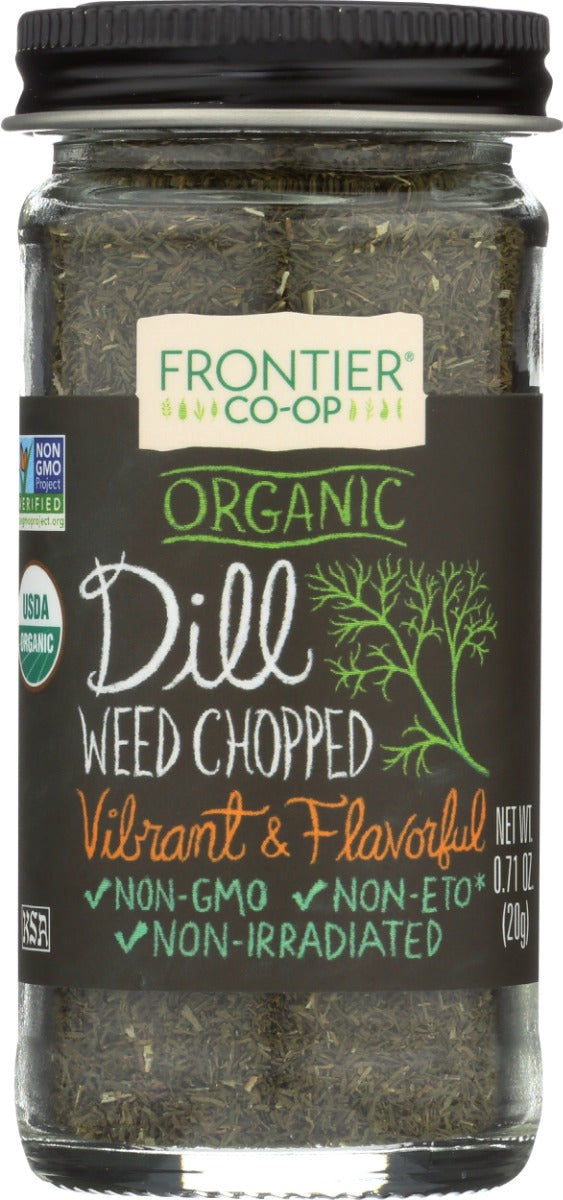 FRONTIER HERB: Organic Cut and Sifted Dill Weed, 0.71 oz