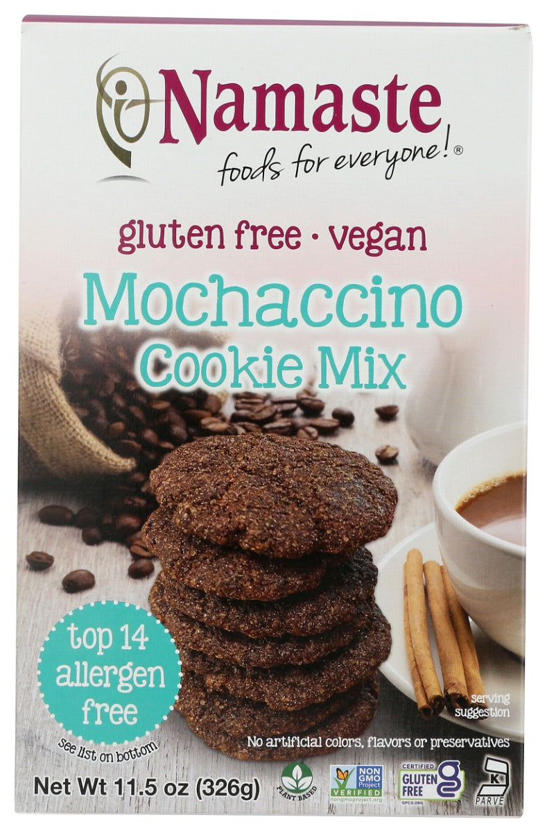 NAMASTE FOODS: Mochaccino Cookie Mix, 11.5 oz