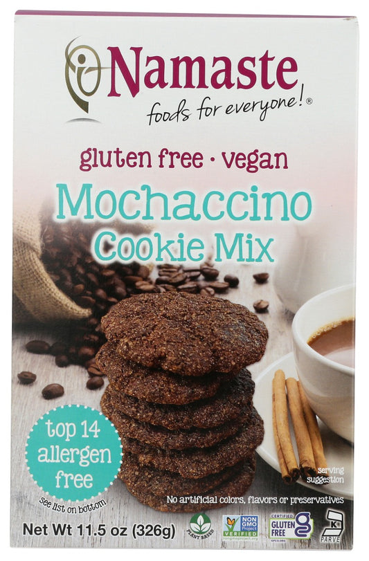 NAMASTE FOODS: Mochaccino Cookie Mix, 11.5 oz